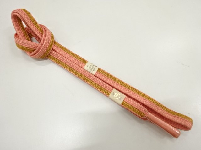 未使用品　正絹　手組帯締め